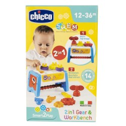 CHICCO GIOCO S2P 2 IN 1 GEAR&TOOLBOX - Linea giochi - 979363064 - Chicco - € 12,16