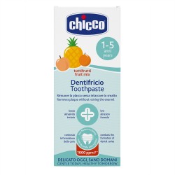 Chicco Dentifricio Tuttifrutti Da 1 A 5 Anni Con Fluoro - Igiene orale bambini - 980641765 - Chicco - € 3,37