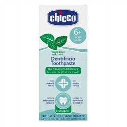 Chicco Dentifricio Menta Dolce 6 Anni+ Con Fluoro - Igiene orale bambini - 980641815 - Chicco - € 3,37