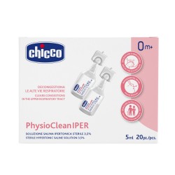 Chicco Soluzione Hypertonic 5 Ml 20 Pezzi - Prodotti per la cura e igiene del naso - 980432342 - Chicco - € 6,54