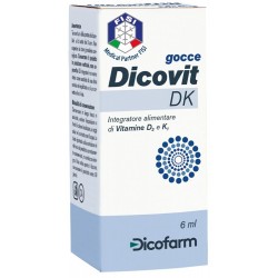 Dicofarm Dicovit Dk Gocce 6 Ml - Vitamine e sali minerali - 936092586 - Dicofarm - € 9,92