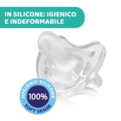 Chicco Gommotto In Silicone Neutro 6-16 Mesi 1 Pezzo - Dentizione bambini - 970152005 - Chicco - € 8,96