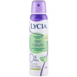 Lycia Spray Gas Deo Nature Deodorante Per Pelle Sensibile 150 Ml - Deodoranti per il corpo - 974893024 - Lycia - € 2,53