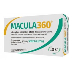 Doc Macula360 Integratore Per La Vista 20 Compresse Gastroresistenti - Integratori per occhi e vista - 971805306 - Doc Generici