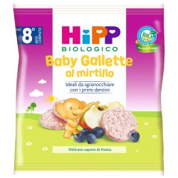 Hipp Bio Baby Gallette Di Riso Al Mirtillo 30 Gr - Alimentazione e integratori - 981265729 - Hipp - € 2,56