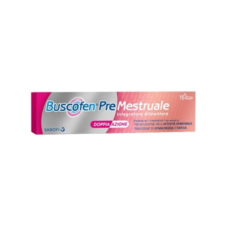 Buscofen Premestruale Magnesio e Calcio 15 Compresse Effervescenti Buscofen - 1 Buscofen Premestruale Magnesio e Calcio 15 Compresse Effervescenti Buscofen - 1