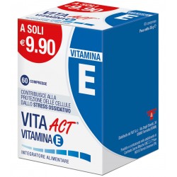 Vita Act Integratore di Vitamina E per lo Stress Ossidativo 60 Compresse - Integratori antiossidanti e anti-età - 982501431 -...
