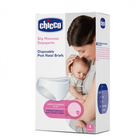 Chicco Mamma Donna Slip Tessuto Non Tessuto Misura 4 4 Pezzi - Prodotti per pre-parto e post-parto - 920647613 - Chicco - € 5,97