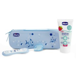 Chicco Set Dentale Azzurro Con Fluoro Chicco - 2