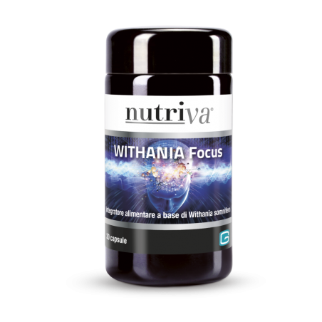 Nutriva Withania Focus Integratore Per Stanchezza 30 Capsule Nutriva - 1 Nutriva Withania Focus Integratore Per Stanchezza 30 Capsule Nutriva - 1
