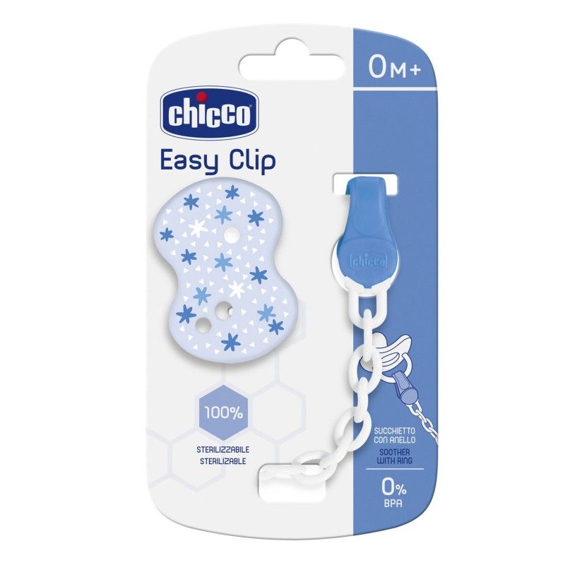 Chicco Physio Clip Catenella Azzurro - Sicurezza del bambino - 922884806 - Chicco - € 6,94