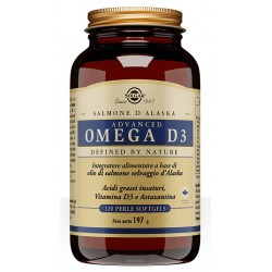 Solgar Advanced Omega D3 120 Perle Softgels - Integratori per il cuore e colesterolo - 932700267 - Solgar