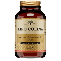 Solgar Lipo Colina 100 Capsule Vegetali - Integratori per il cuore e colesterolo - 943179150 - Solgar - € 25,22