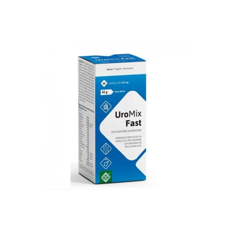Gheos Uromix Fast Integratore per la Prostata 30 Capsule - Integratori per prostata - 975514593 - Gheos - € 20,98