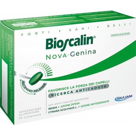 Bioscalin Nova Genina Capelli Deboli 30 Compresse - Integratori per pelle, capelli e unghie - 982089346 - Bioscalin - € 18,42