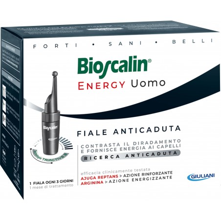 Bioscalin Energy Uomo Trattamento Energizzante Anticaduta 10 Fiale Bioscalin - 1 Bioscalin Energy Uomo Trattamento Energizzante Anticaduta 10 Fiale Bioscalin - 1