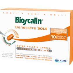 Bioscalin Benessere Sole Integratore Antiossidante 30 + 10 Compresse - Integratori per pelle, capelli e unghie - 975941939 - ...