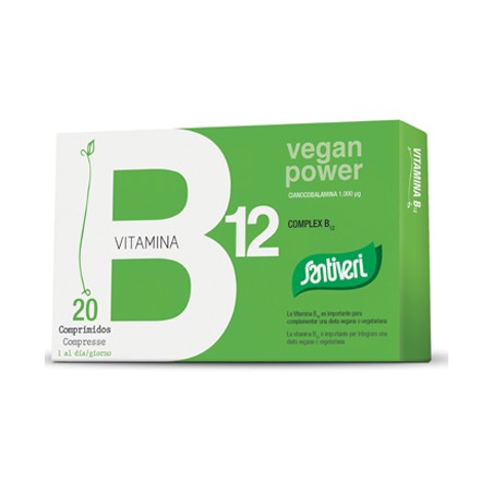 Santiveri Sa Complesso B12 Santiveri 20 Compresse - Integratori multivitaminici - 975399217 - Santiveri Sa - € 6,94