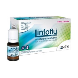 Noos Linfoflu 15 Flaconcini Da 10 Ml - Integratori per difese immunitarie - 931661654 - Noos - € 20,77