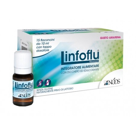 Noos Linfoflu 15 Flaconcini Da 10 Ml - Integratori per difese immunitarie - 931661654 - Noos - € 20,54