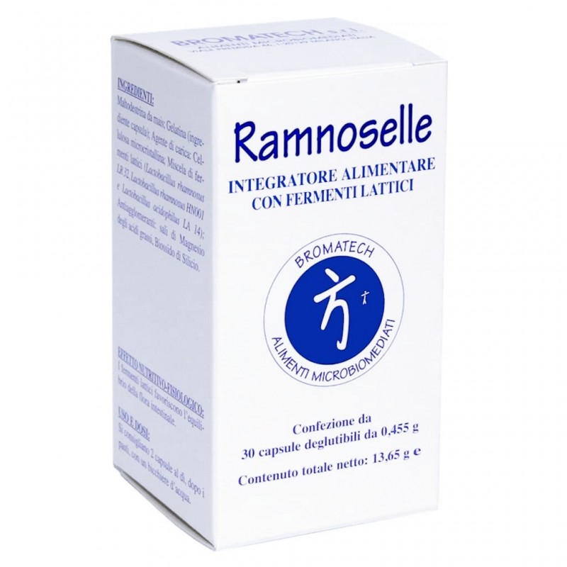 Bromatech Ramnoselle Equilibrio della Flora Intestinale 30 Capsule Bromatech - 3