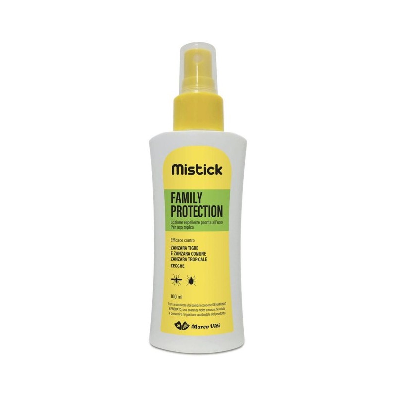 Mistick Family Protection Spray Repellente Zanzare 100 Ml - Insettorepellenti - 943330148 - Mistick - € 4,87