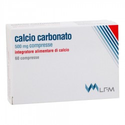 CALCIO CARBONATO 60 COMPRESSE - Vitamine e sali minerali - 908169992 -  - € 4,07