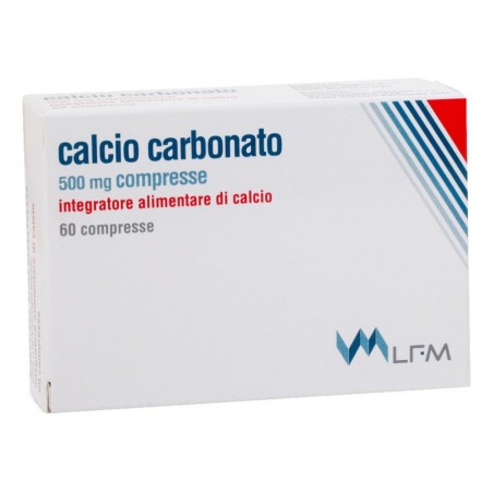 Calcio Carbonato 60 Compresse Lab. Farmacologico Milanese - 1 Calcio Carbonato 60 Compresse Lab. Farmacologico Milanese - 1