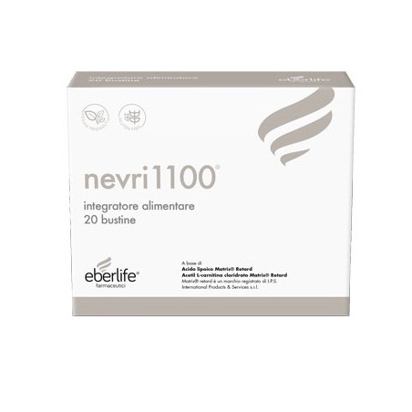 Nevri 1100 20 Bustine Eberlife Farmaceutici - 1 Nevri 1100 20 Bustine Eberlife Farmaceutici - 1