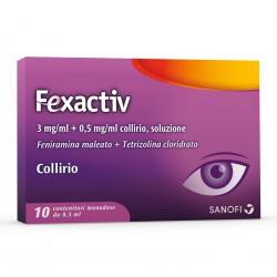 Fexactiv Collirio Per Infiammazioni E Stati Allergici 10 Flaconcini - Gocce oculari - 043904010 - Fexactiv