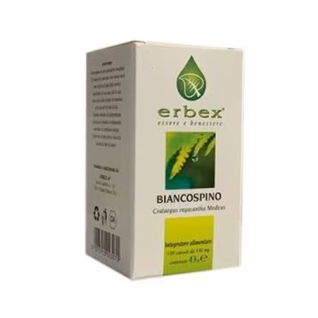 Erbex Biancospino 100 Capsule - IMPORT-PF - 902193097 - Erbex - € 10,83