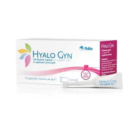 Hyalo Gyn Gel Vaginale Idratante 10 Applicatori Monodose - Lavande, ovuli e creme vaginali - 979097538 - Fidia Farmaceutici -...