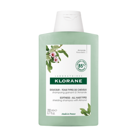 Klorane Shampoo al Latte di Mandorla 200 Ml - Shampoo per lavaggi frequenti - 983592371 - Klorane - € 7,73