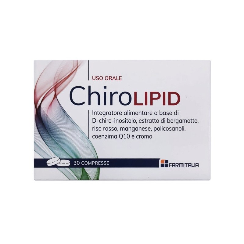 Chirolipid Integratore per il Colesterolo 30 Compresse - Integratori per il cuore e colesterolo - 940366204 - Farmitalia Ind....