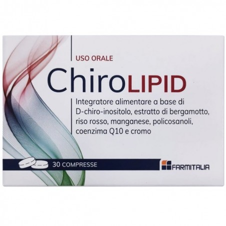 Chirolipid Integratore per il Colesterolo 30 Compresse Farmitalia - 1 Chirolipid Integratore per il Colesterolo 30 Compresse Farmitalia - 1