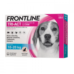 Frontline Tri-Act Spot-On Cani da 10 a 20 Kg 3 Pipette - Prodotti per cani - 104672086 - Frontline - € 29,35