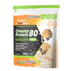 Namedsport Creamy Protein 80 Cookies & Cream 500 G - Integratori multivitaminici - 972250613 - Namedsport - € 23,84