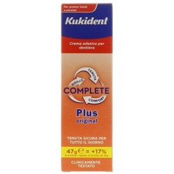 Kukident Plus Complete Crema Adesiva Per Protesi Dentarie 47 G - Prodotti per dentiere ed apparecchi ortodontici - 922199702 ...