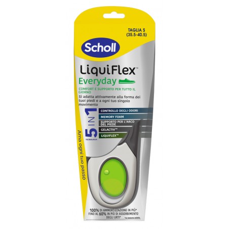 Scholl's Wellness Company Scholl Liquiflex Everyday Taglia Small - Tutori - 986474601 - Scholl's Wellness Company - € 21,50