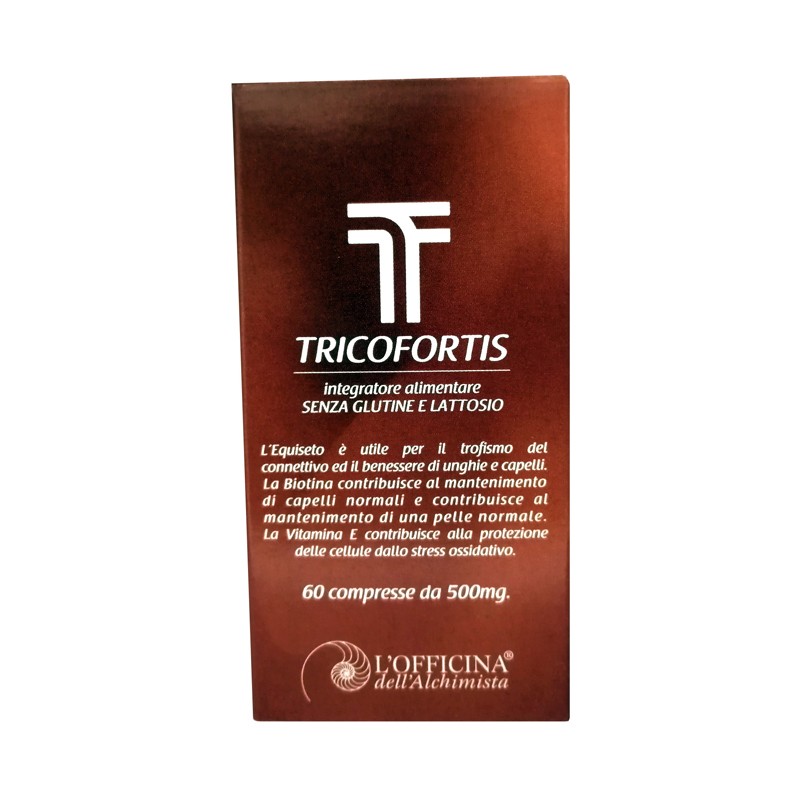 Officina Dell'alchimista Tricofortis 60 Compresse - Integratori per pelle, capelli e unghie - 981926254 - Officina Dell'alchi...