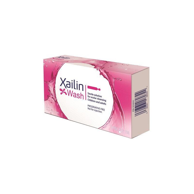 Visufarma Xailin Wash Soluzione Sterile Oculare 20 Flaconcini 5 Ml Monodose - Gocce oculari - 926529468 - Visufarma - € 16,03