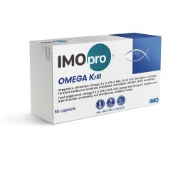 Imopro Omega Krill 60 Capsule - Integratori per il cuore e colesterolo - 985008287 - Imo - € 22,37