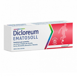 Dicloreum Ematosoll Gel per Ematomi e Contusioni 50 Ml - Farmaci per lividi ed ematomi - 980431151 - Dicloreum - € 10,36