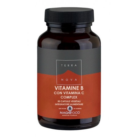 Forlive Terranova Complesso Di Vitamine B Con Vitamina C 50 Capsule Forlive - 1 Forlive Terranova Complesso Di Vitamine B Con Vitamina C 50 Capsule Forlive - 1