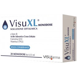 Visufarma Visuxl Monodose Soluzione Oftalmica 20 Pezzi 0,33 Ml - Gocce oculari - 942844527 - Visufarma - € 16,42