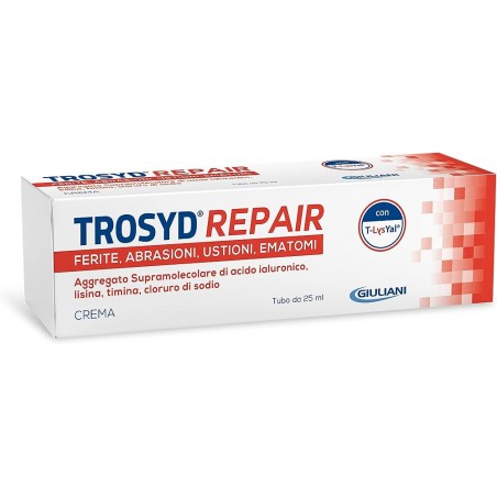 Trosyd Repair Per Ferite Abrasioni e Ustioni 25 Ml - Farmaci per lividi ed ematomi - 977791678 - Trosyd - € 9,81