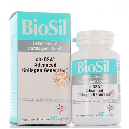 Biosil Integratore per Capelli Pelle e Unghie 60 Capsule - 1 Biosil Integratore per Capelli Pelle e Unghie 60 Capsule - 1