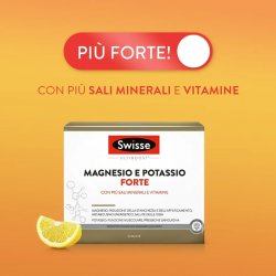Swisse Magnesio e Potassio Forte per Sportivi 24 Bustine - Integratori di magnesio e potassio - 980193039 - Swisse - € 9,89