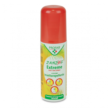 Zanzof Extreme Spray Insettorepellente Inodore 75 Ml - Insettorepellenti - 976218192 - Federfarma. Co - € 5,93