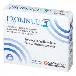 Probinul 5 Neutro Equilibrio Intestinale 12 Bustine - Integratori di fermenti lattici - 934637683 - Ca. Di. Group - € 15,13